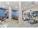 On-site gym with weights, treadmills, and other fitness equipment at 901 Abernathy Ne Rd # 3200, Atlanta, GA 30328