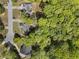 Aerial view of home, showing wooded privacy and other nearby homes at 3100 Templeton Ln, Loganville, GA 30052