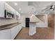 Kitchenette in a finished basement, complete with appliances and a breakfast bar at 3100 Templeton Ln, Loganville, GA 30052