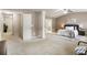 Spacious main bedroom with natural light, and doorway leading to the main bath at 5016 Whiteoak Se Pointe, Smyrna, GA 30080