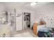 This bedroom has a ceiling fan and lots of space for sleep and play at 90 Chimney Rise Ct, Stockbridge, GA 30281