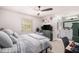 The spacious main bedroom has an ensuite bathroom and lots of closet space at 90 Chimney Rise Ct, Stockbridge, GA 30281