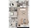 Open-concept floor plan featuring multiple bedrooms, living space, and kitchen area, perfect for Gathering living at 500 West Avenue, Bowdon, GA 30108