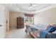 Bedroom with large window and vaulted ceiling at 968 Woodtrace Ln, Auburn, GA 30011