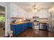 Bright kitchen featuring a stainless steel range, ample cabinet space, and butcher block countertops at 10 Powder Dr, Dallas, GA 30157