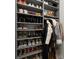 Closet with shelves filled with clothes, shoes and accessories at 209 Phillips Ln, Alpharetta, GA 30009
