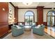 Welcoming lobby area with plush chairs, accent tables, and large windows offering a bright and airy atmosphere at 195 14Th St # 1005, Atlanta, GA 30309