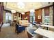 Elegant lounge area with stylish furnishings, marble tables, and ample seating for residents and guests at 195 14Th St # 1005, Atlanta, GA 30309