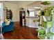 Open-concept living area with hardwood floors and plenty of natural light at 2814 Michelle Lee Dr, Dacula, GA 30019