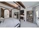 Spacious main bedroom with fireplace, sitting area and an arched entrance to the bathroom at 211 Meritage Dr, Alpharetta, GA 30022