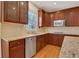 Gourmet kitchen with custom cabinets, granite countertops, and stainless steel appliances at 2320 Starr Lake Nw Dr, Acworth, GA 30101