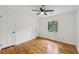 Bedroom with hardwood floors, neutral walls, and a bright window at 3356 Thornewood Dr, Atlanta, GA 30340