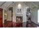 Beautiful fireplace with custom built-ins and detailed woodworking at 1691 Doncaster Ne Dr, Atlanta, GA 30309
