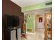 Inviting living space with tile floors, neutral walls, and a glimpse of the outdoors at 105 Governors Dr, Forest Park, GA 30297