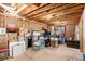 Unfinished basement offering potential for storage and customization at 1019 James Madison Ct, Mcdonough, GA 30253