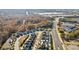 Aerial view displaying the residential community and surrounding landscape at 2172 Haventree Ct, Lawrenceville, GA 30043