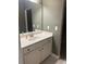 Bathroom with vanity, mirror, and modern fixtures at 227 Shellbark Dr, Mcdonough, GA 30252