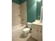Bathroom with tub and shower combo and single sink vanity at 227 Shellbark Dr, Mcdonough, GA 30252