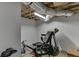 Basement gym equipment and exposed ductwork at 1195 Braselton Hwy, Lawrenceville, GA 30043