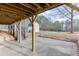 Under-deck patio providing shade for outdoor gatherings at 1195 Braselton Hwy, Lawrenceville, GA 30043