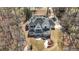 Bird's eye view of the house, showing the landscape and outdoor living space at 450 Birkdale Dr, Fayetteville, GA 30215