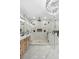 Modern bathroom with double vanities and walk-in shower at 450 Birkdale Dr, Fayetteville, GA 30215
