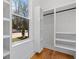 Walk-in closet featuring built-in shelving and ample storage space at 450 Birkdale Dr, Fayetteville, GA 30215