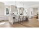 Spacious kitchen featuring a center island, stainless steel appliances, and ample cabinet space at 48 25Th St, Atlanta, GA 30309