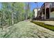 Spacious backyard and garden, great for entertaining or relaxing at 6770 Ulster Ct, Alpharetta, GA 30005