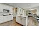 Open kitchen with stainless appliances and island, great for entertaining and Gathering gatherings at 6770 Ulster Ct, Alpharetta, GA 30005