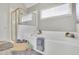 Elegant bathroom features tub, shower, and gold accents at 5450 Piney Grove Dr, Cumming, GA 30040