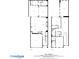 Detailed floor plan showcasing the layout and dimensions of the home's two floors, garage, and patio at 756 Stickley Oak Way, Woodstock, GA 30189