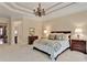 Bright main bedroom with neutral tones, tray ceiling, and furnishings at 800 Flathead Pass, Suwanee, GA 30024