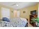 Comfortable bedroom features a ceiling fan and natural light creating a peaceful and relaxing space at 1545 Heatherton Rd, Dacula, GA 30019