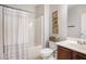 Well-maintained bathroom with a shower-tub combination and coordinated decor at 2240 Arnold Mill Nw Rd, Lawrenceville, GA 30044
