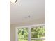 The bedroom features large windows which let in natural light and offer a view of the trees outside at 482 West Ave, Bowdon, GA 30108