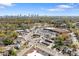 Expansive aerial view showcasing the city skyline and a mix of commercial and residential properties at 1514 Rogers Sw Ave, Atlanta, GA 30310