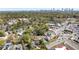 Panoramic aerial view of a neighborhood with tree-lined streets and a variety of single-Gathering homes at 1514 Rogers Sw Ave, Atlanta, GA 30310