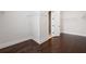 Spacious closet with hardwood floors and wire shelving, providing ample storage at 319 Riverton Way, Woodstock, GA 30188