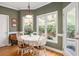 Cozy dining room featuring natural light and space for Gathering gatherings at 4710 Mcintosh Dr, Cumming, GA 30040