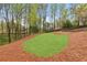 A beautiful backyard area is flat and ready for Gathering fun at 2051 Candlewood Ne Ct, Marietta, GA 30066