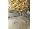 Unfinished basement with exposed insulation and utilities at 4015 Brookhollow Dr, Douglasville, GA 30135