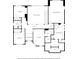 Floor plan of second level featuring four bedrooms and three baths at 4015 Brookhollow Dr, Douglasville, GA 30135
