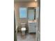 Modern bathroom featuring a shower-tub combination and white fixtures at 950 Sunny Lake Dr, Lawrenceville, GA 30043