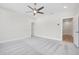 Spacious bedroom with carpet flooring and ample closet space at 2540 Silver Star Ne Dr, Marietta, GA 30066