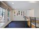 Basement bar area featuring counter seating, and views of outdoor scenery at 80 Seville Chase, Atlanta, GA 30328
