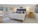 Relaxing main bedroom with French doors and neutral decor at 80 Seville Chase, Atlanta, GA 30328