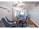 Charming dining area with seating for four, adjacent to the living room at 520 Park Se Ave # 10, Atlanta, GA 30312