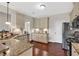 Charming kitchen with stainless steel appliances, granite counters, and ample cabinet space at 95 Summerlyn Dr, Hiram, GA 30141