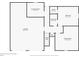 Basement floorplan featuring a garage, laundry room, bathroom, and Gathering room at 104 Puckett Creek Dr, Canton, GA 30114